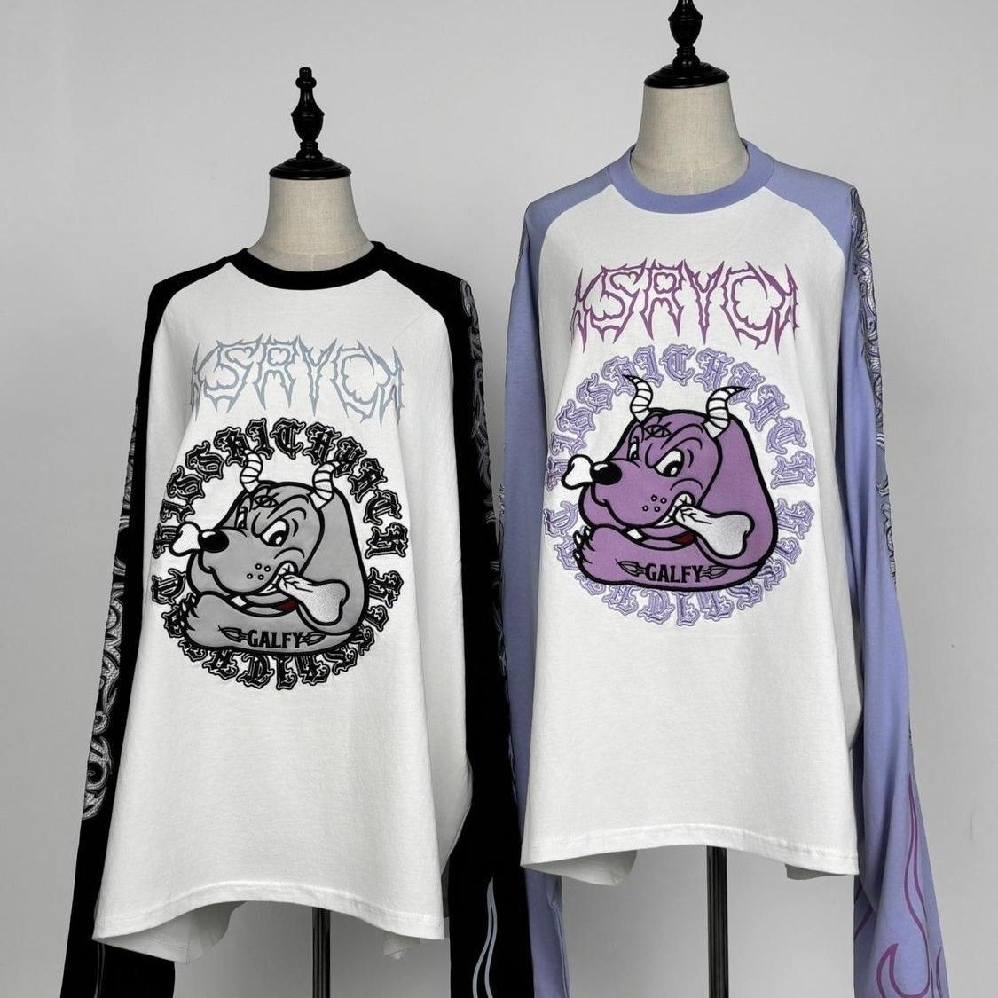 Embroidery Cotton Shirt - Футболка с длинными объемными рукавами в