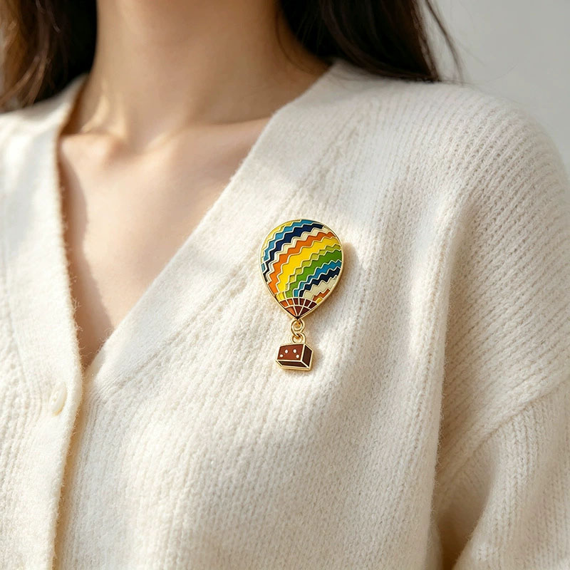 Металлическая брошь в форме во – обзор и цена Embroidery Bali