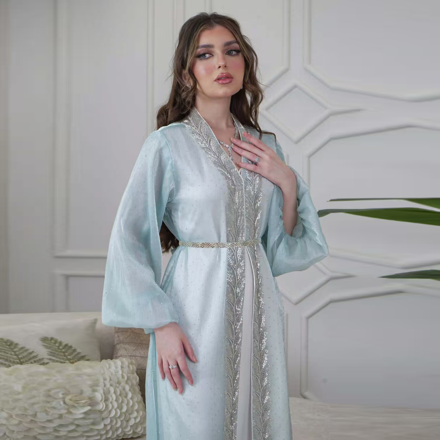 Ид Мубарак Джеллаба кимоно кар – обзор и цена Embroidery Kebaya