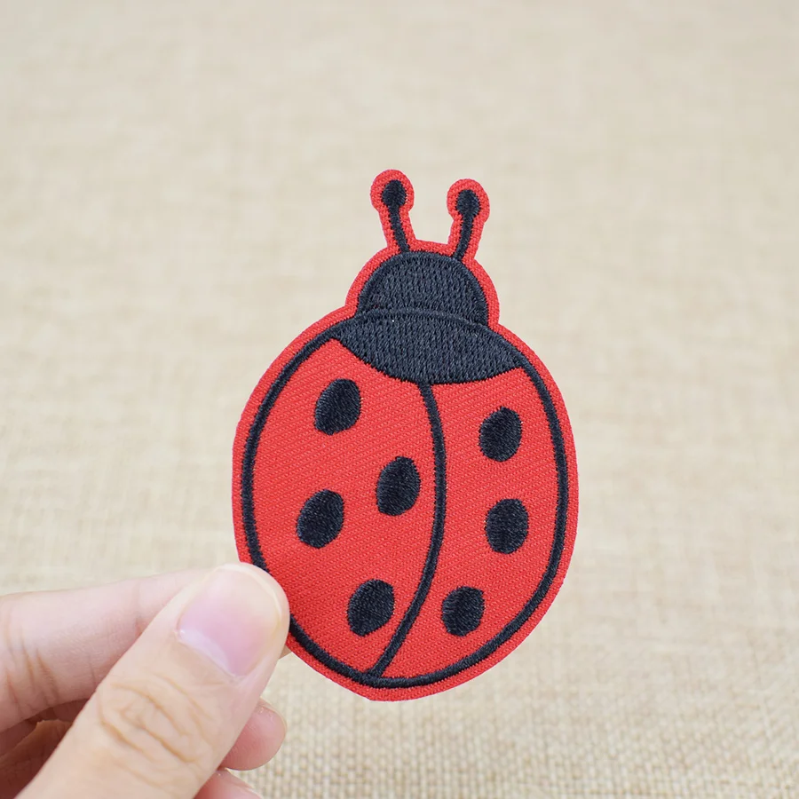 Патчи для одежды с аппликацией – обзор и цена Embroidery Lady Bug