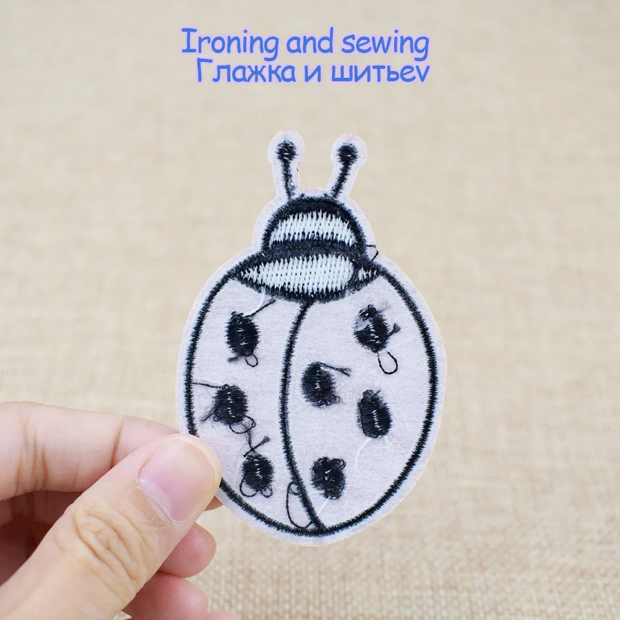 Патчи для одежды с аппликацией – обзор и цена Embroidery Lady Bug