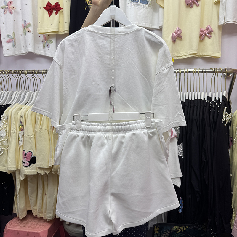 Летняя красочная футболка с 3D – обзор и цена Embroidery Cotton Shirt