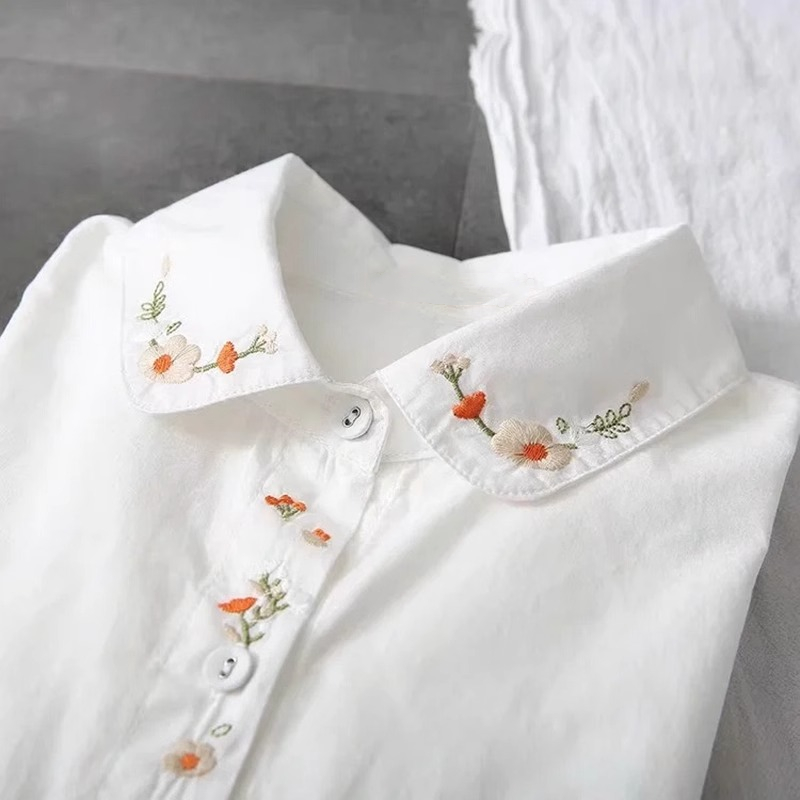 Новые белые рубашки из чистого – обзор и цена Embroidery Online
